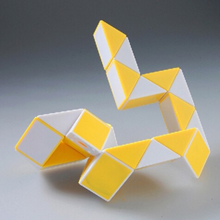 Cube Snake Magic Transformable Jaune