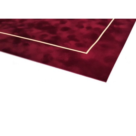 Tapis de cartes Bordeaux 60 cm