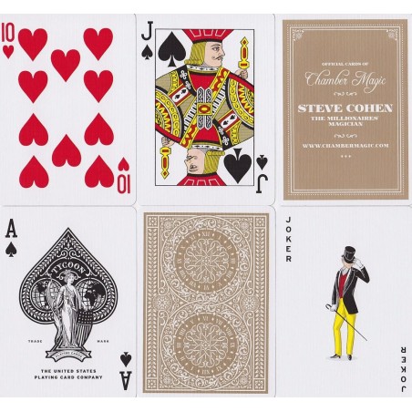 Cartes à jouer Tycoon White