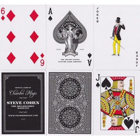 Cartes à jouer Tycoon Black