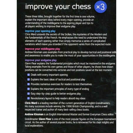 Improve Your Chess x 3