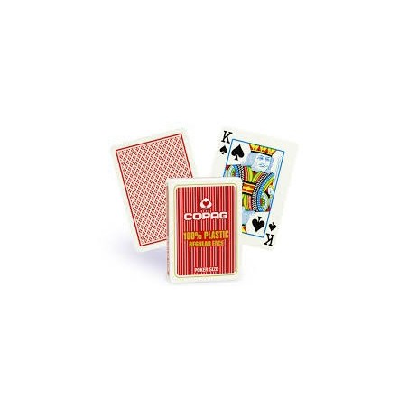 Cartes à jouer Copag poker regular rouge