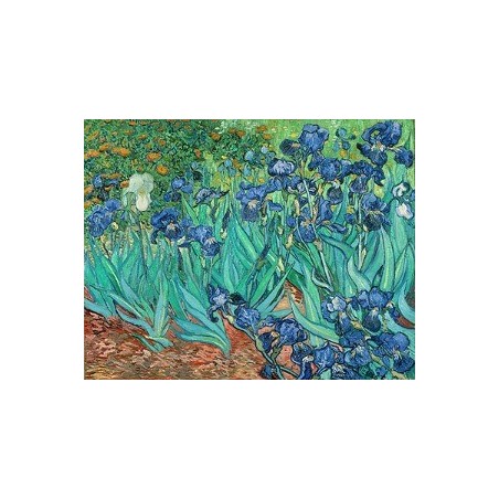 Puzzle 1000 pièces - Les Iris de Van Gogh