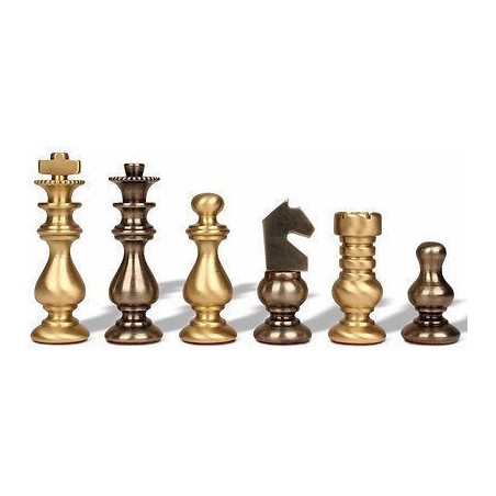 Pièces d'Echecs Métal Classic French - Taille 3