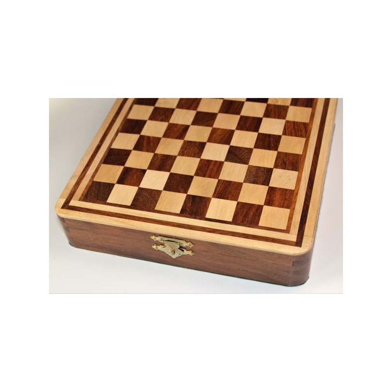 Jeu d'échecs magnétique en bois - Les Éditions Gladius