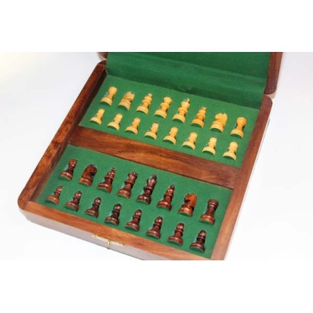 Jeu d'échecs en bois magnétique 20cm