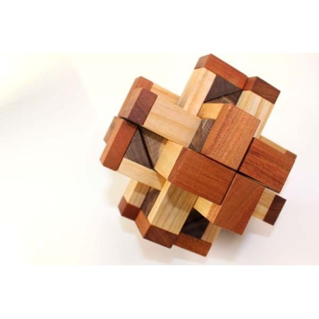 Casse-tête en bois Hex Cross