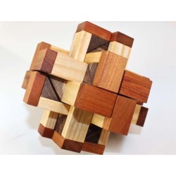 Casse-tête en bois Hex Cross