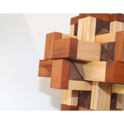 Casse-tête en bois Hex Cross