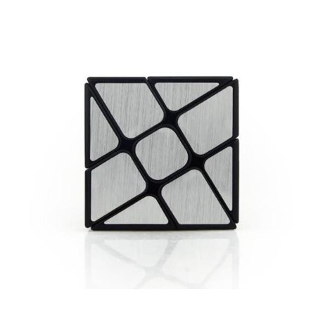 Cube 3x3 Wind Mirror Argent - Moyu