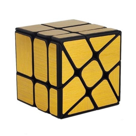 Cube 3x3 Wind Mirror Doré - Moyu