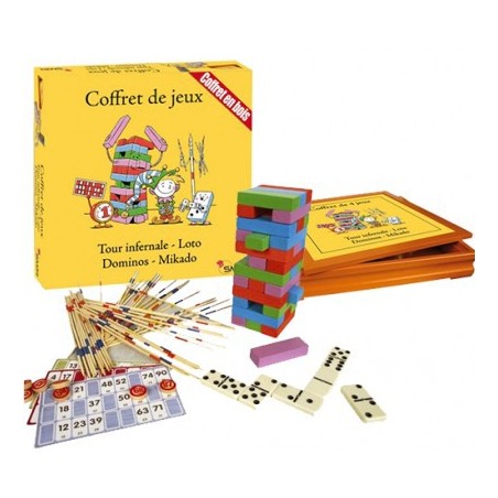 Coffret multijeux enfants