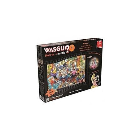 Puzzle 1000 pièces - Une vraie soirée d'autrefois - Wasgij