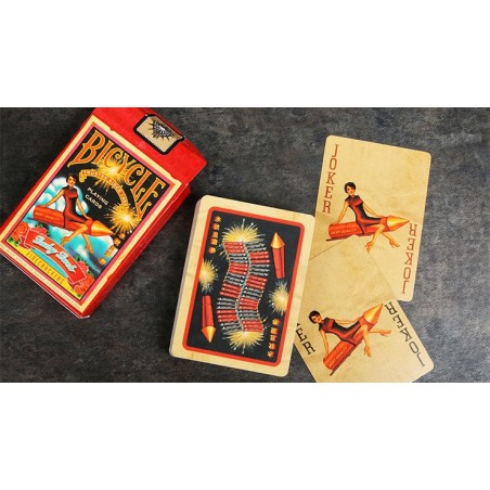 Cartes à jouer Bicycle Firecracker