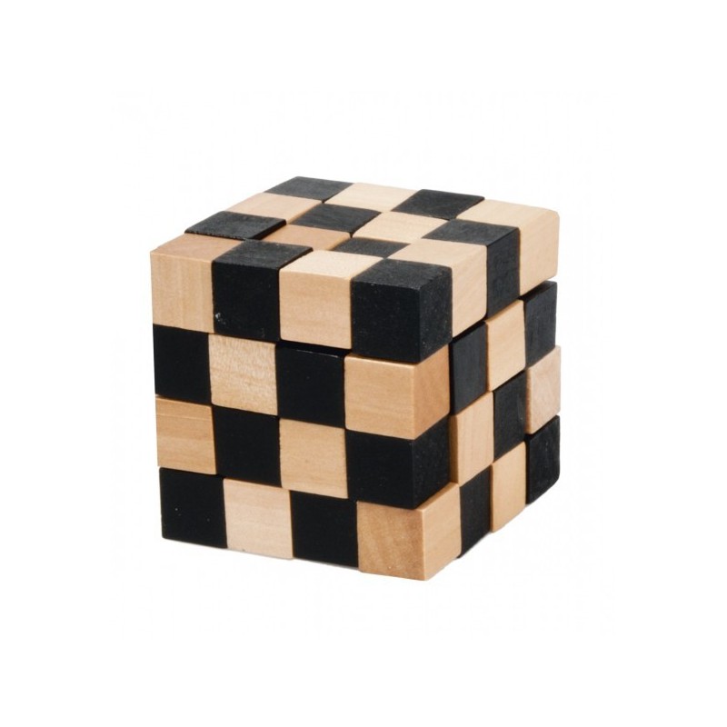 4x puzzle cube casse-tête torsadé pas cher de 3 x 3 cm - Jeux d