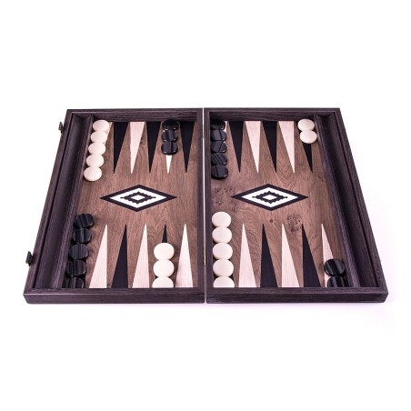 Backgammon Bois Green Oak 48cm