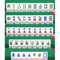 Mahjong Standard Blanc