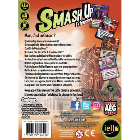 Smash Up : Conflit de Générations