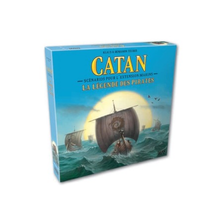 Catan Marins extension Légende des Pirates