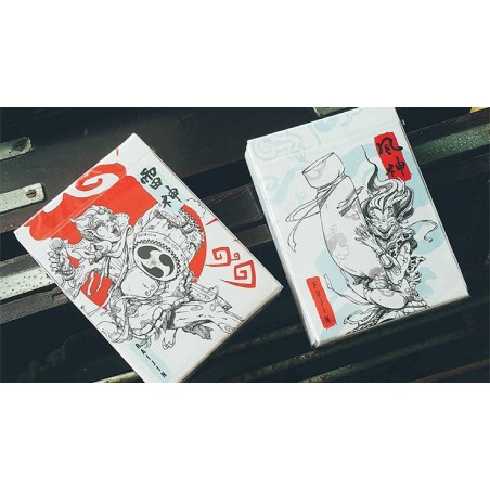 Cartes à jouer Bicycle Fujin by Bombmagic