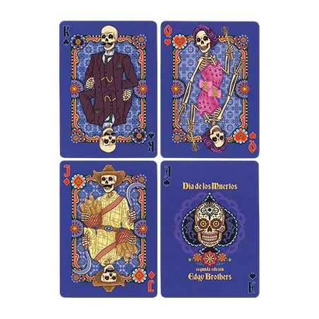 Cartes à jouer Dia de los muertos 