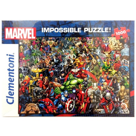 Puzzle 1000 pièces - Impossible puzzle Marvel