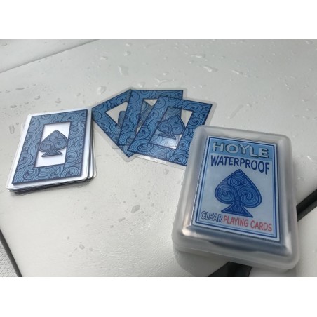 Cartes à jouer Bicycle Waterproof - Plastique transparent