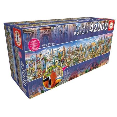 Puzzle 42000 pièces - Le Tour du Monde