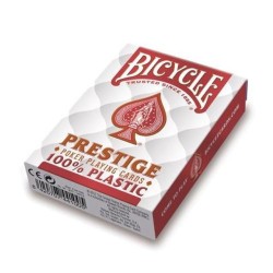 Cartes à jouer Bicycle prestige 100% plastique