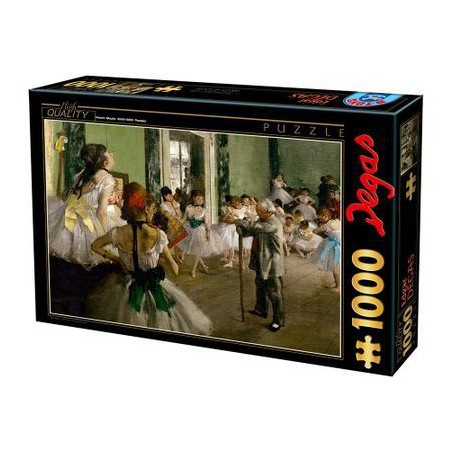 Puzzle 1000 pièces - Classe de danse de Degas