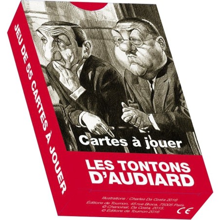 Cartes à jouer Les Tontons d'Audiard