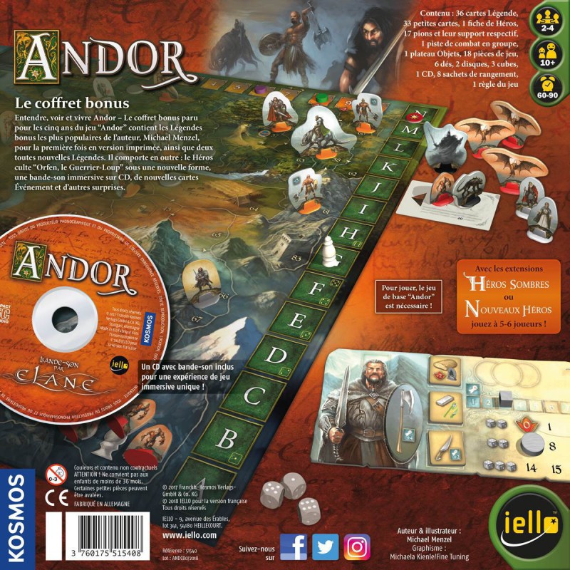 Andor - Le Coffret Bonus - Boutique Variantes