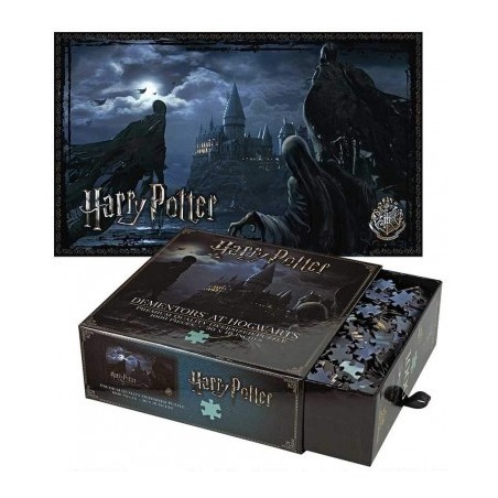 Puzzle 1000 pièces Harry Potter - Détraqueurs à Poudlard - Premium