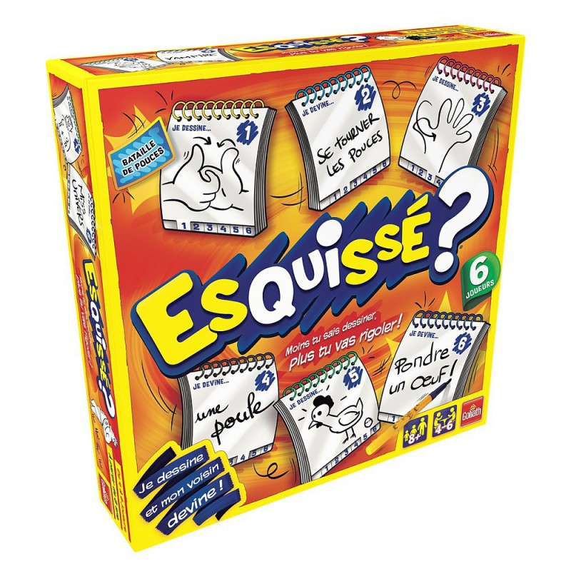 Acheter Esquissé - Version 6 Joueurs - Boutique Variantes Paris