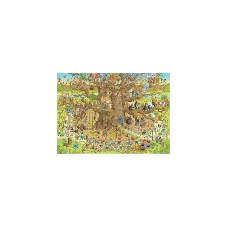 Puzzle 1000 pièces - Monkey Habitat