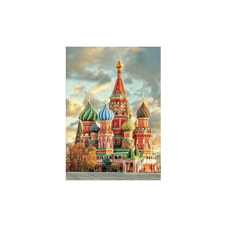 Puzzle 1000 pièces - Cathédrale de Saint Basile, Moscou