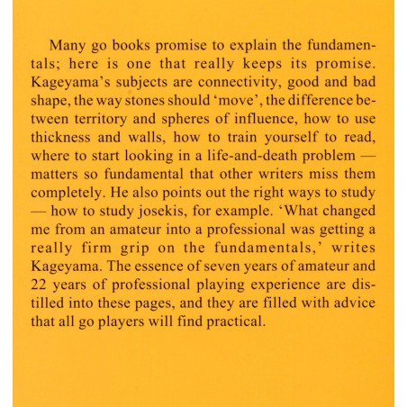 KAGEYAMA - Lessons in the Fundamentals of Go