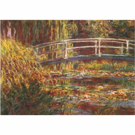 Puzzle 1000 pièces - Pont japonais, Monet