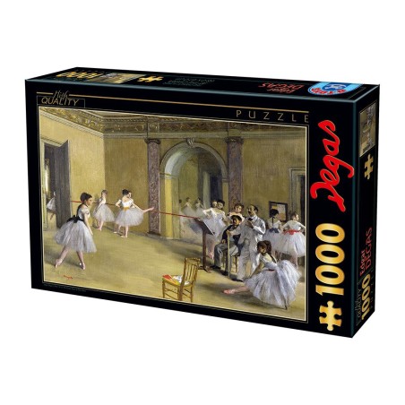 Puzzle 1000 pièces - Foyer de la danse à l'Opéra de la rue Le Peletier - Degas