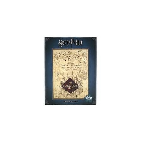 Puzzle 500 pièces - Carte du Maraudeur Harry Potter