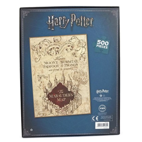 Puzzle 500 pièces - Carte du Maraudeur Harry Potter