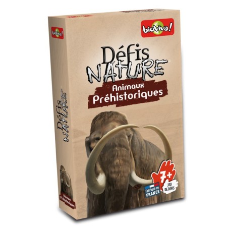 Défi Nature - Animaux Préhistoriques