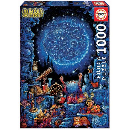 Puzzle 1000 pièces - L'astrologue (Neon)