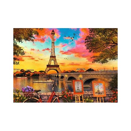 Puzzle 1000 pièces - Les quais de Seine