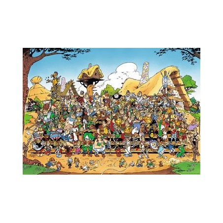 Puzzle 1000 pièces - Astérix: Photo de famille