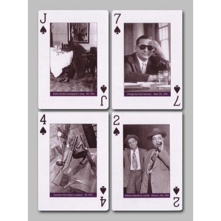 Cartes à jouer Gangsters