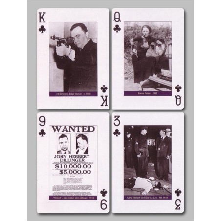 Cartes à jouer Gangsters