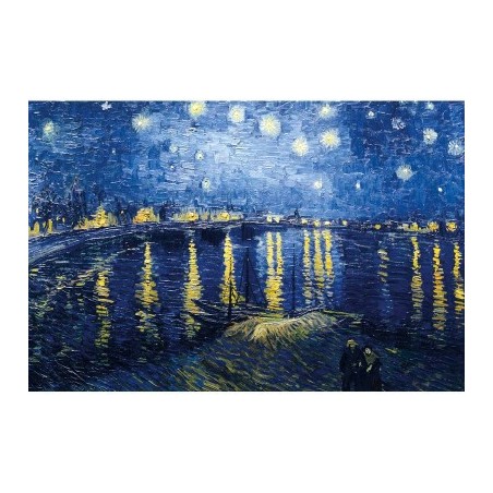 Puzzle 150 pièces - Nuit Étoilée sur le Rhône