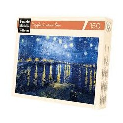 Puzzle 150 pièces - Nuit Étoilée sur le Rhône