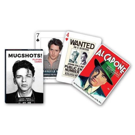 Cartes à jouer Mugshots - Suspects